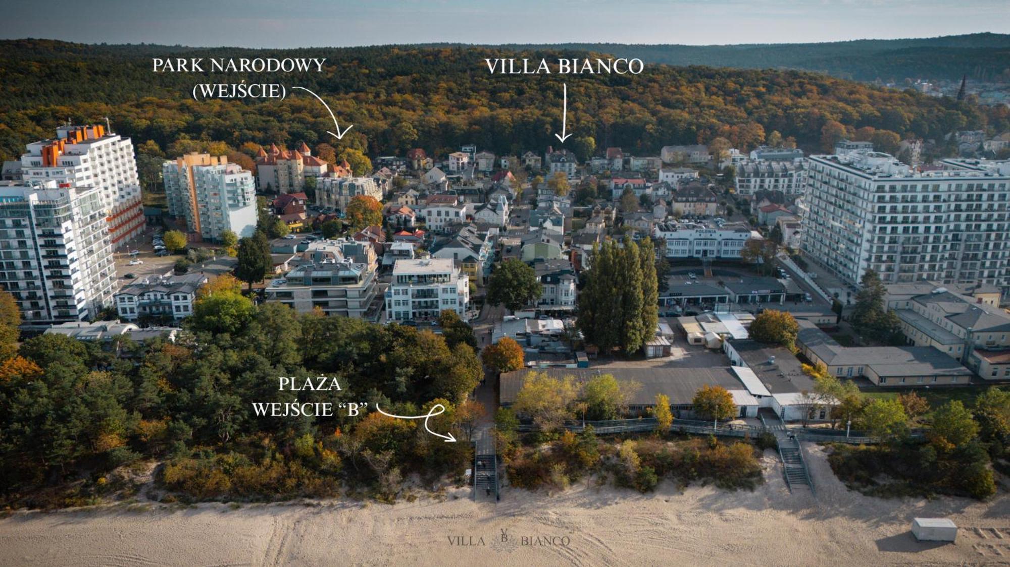 Villa Bianco مينززدرويه المظهر الخارجي الصورة